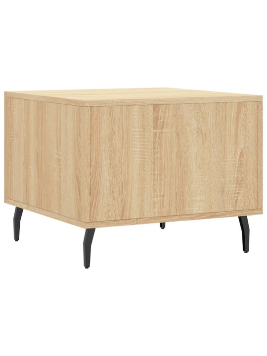 Konferenční stolky 2 ks dub sonoma 50x50x40 cm kompozitní dřevo