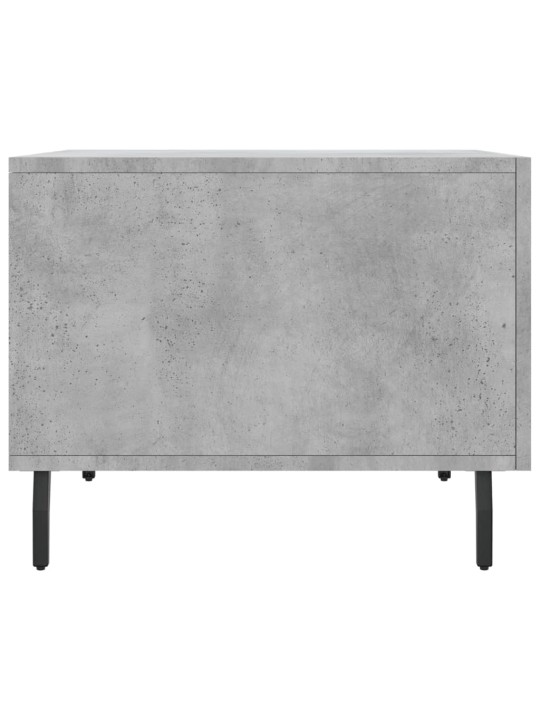 Konferenční stolek betonově šedý 50x50x40 cm kompozitní dřevo