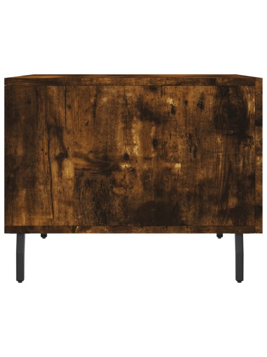 Konferenční stolky 2 ks kouřový dub 50x50x40cm kompozitní dřevo