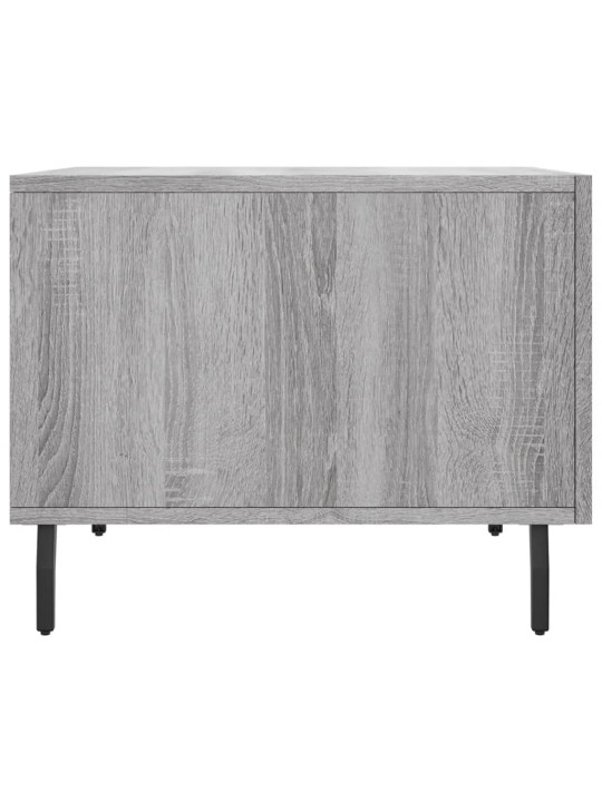 Konferenční stolky 2 ks šedé sonoma 50x50x40cm kompozitní dřevo
