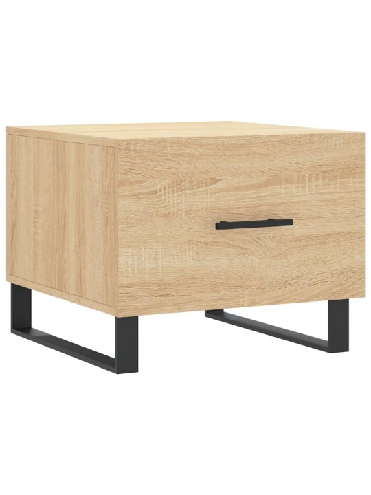 Konferenční stolky 2 ks dub sonoma 50x50x40 cm kompozitní dřevo