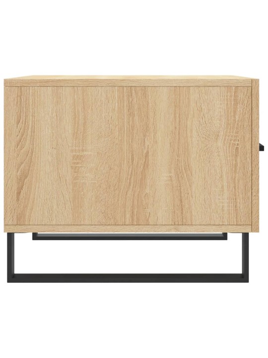 Konferenční stolky 2 ks dub sonoma 50x50x40 cm kompozitní dřevo