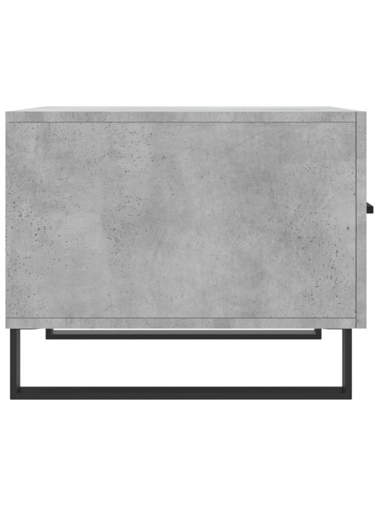 Konferenční stolky 2 ks betonově šedé 50 x 50 x 40 cm kompozit
