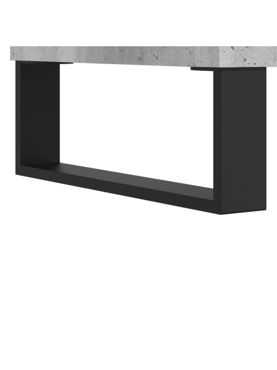 Konferenční stolky 2 ks betonově šedé 50 x 50 x 40 cm kompozit