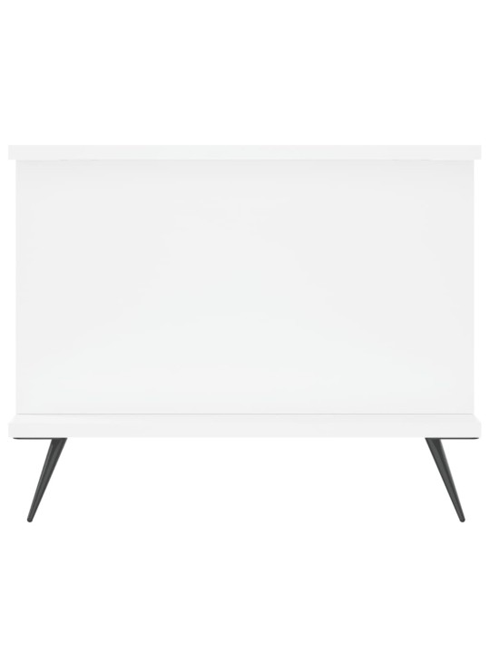 Konferenční stolek bílý 90 x 50 x 40 cm kompozitní dřevo