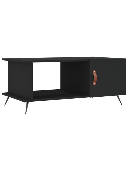 Konferenční stolek černý 90 x 50 x 40 cm kompozitní dřevo