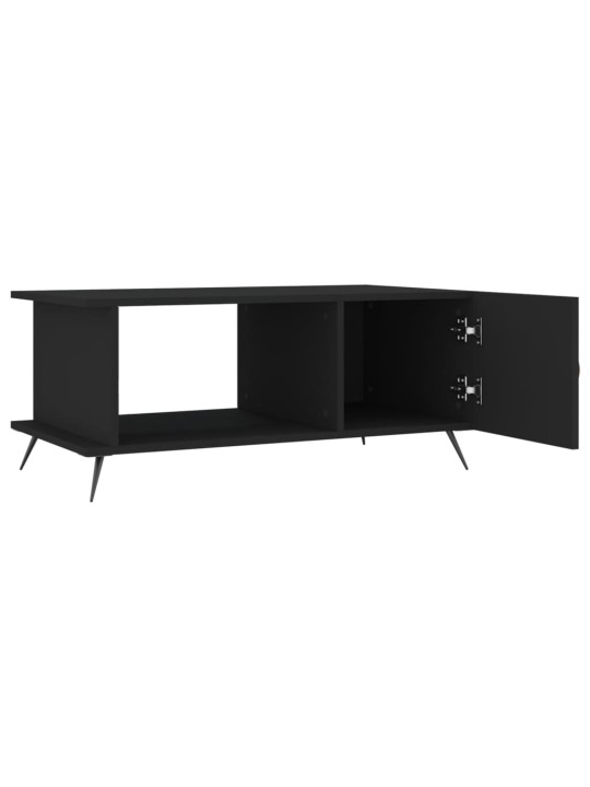 Konferenční stolek černý 90 x 50 x 40 cm kompozitní dřevo