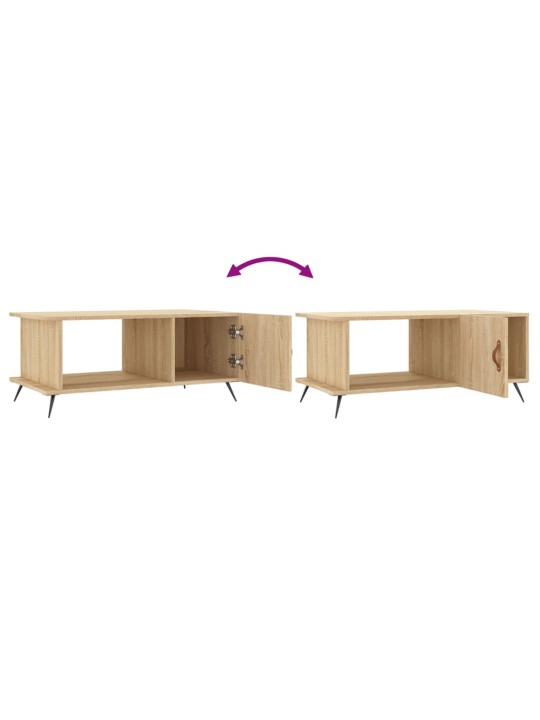 Konferenční stolek dub sonoma 90 x 50 x 40 cm kompozitní dřevo