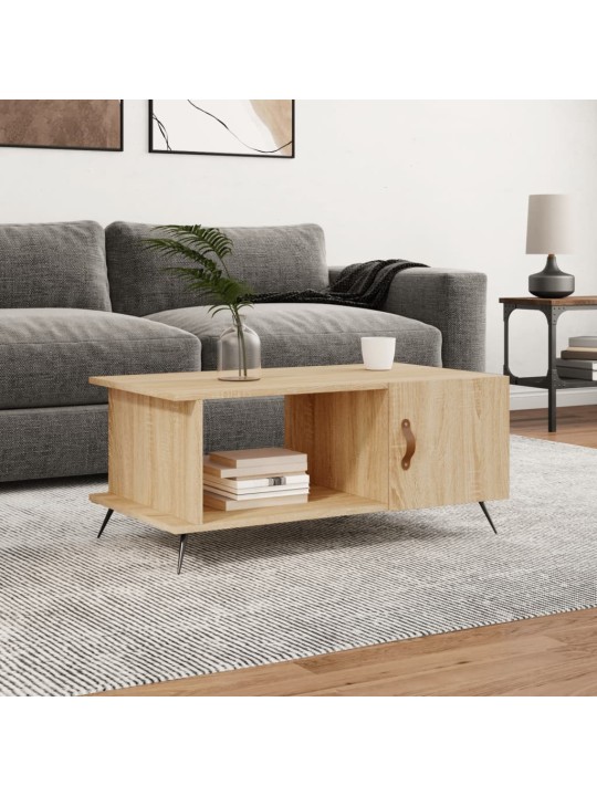 Konferenční stolek dub sonoma 90 x 50 x 40 cm kompozitní dřevo