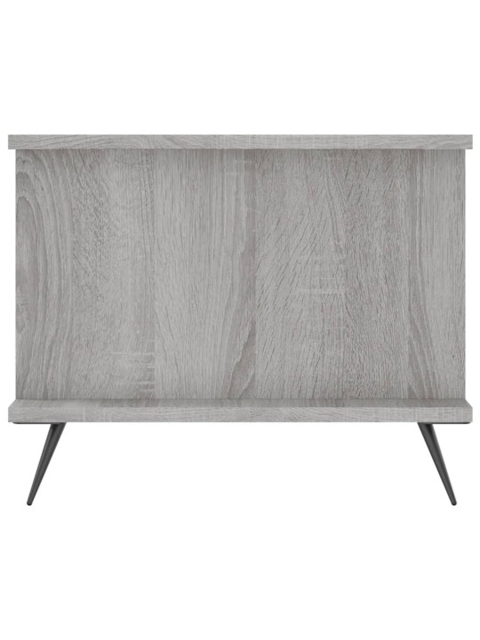 Konferenční stolek šedý sonoma 90 x 50 x 40 cm kompozitní dřevo