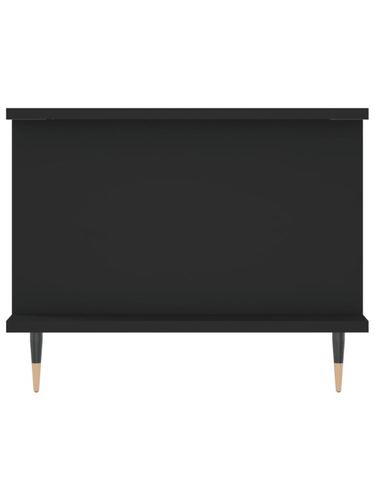 Konferenční stolek černý 90 x 50 x 40 cm kompozitní dřevo