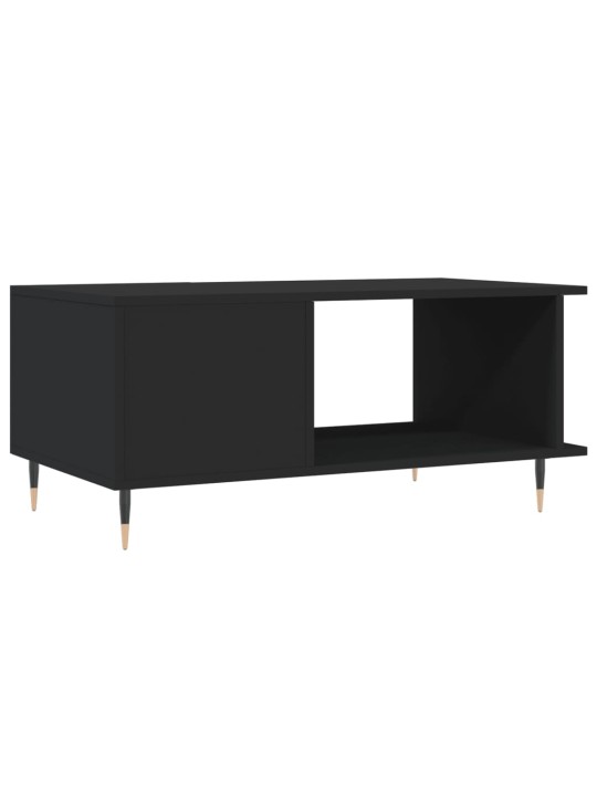 Konferenční stolek černý 90 x 50 x 40 cm kompozitní dřevo