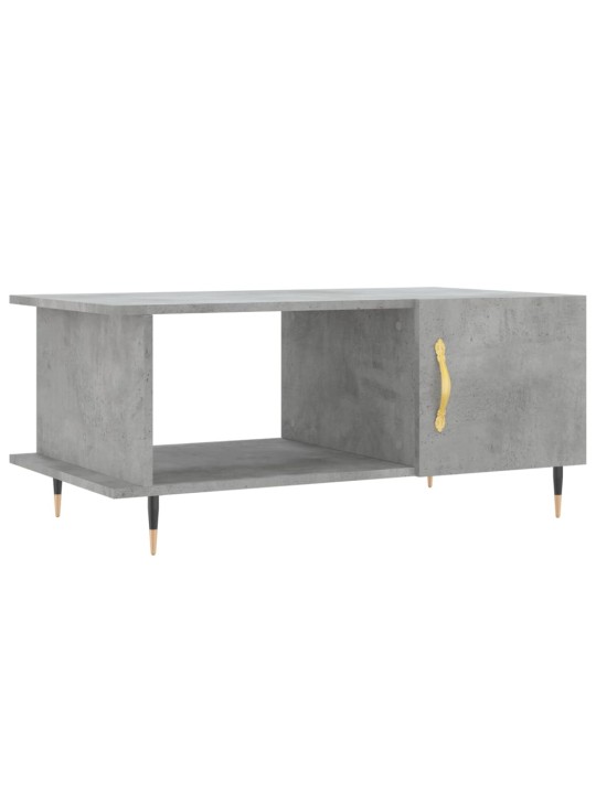 Konferenční stolek betonově šedý 90x50x40 cm kompozitní dřevo