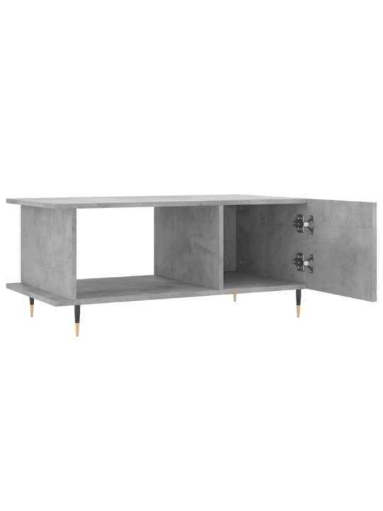 Konferenční stolek betonově šedý 90x50x40 cm kompozitní dřevo