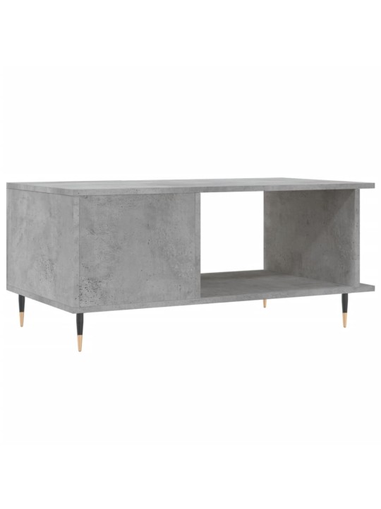 Konferenční stolek betonově šedý 90x50x40 cm kompozitní dřevo