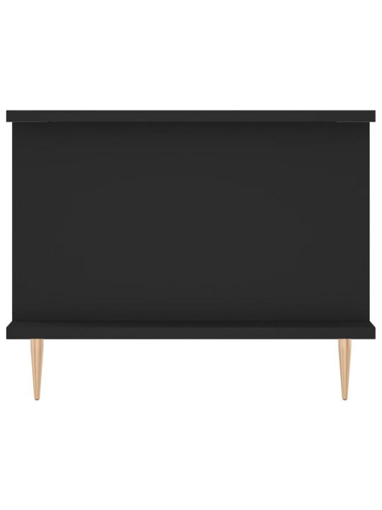 Konferenční stolek černý 90 x 50 x 40 cm kompozitní dřevo