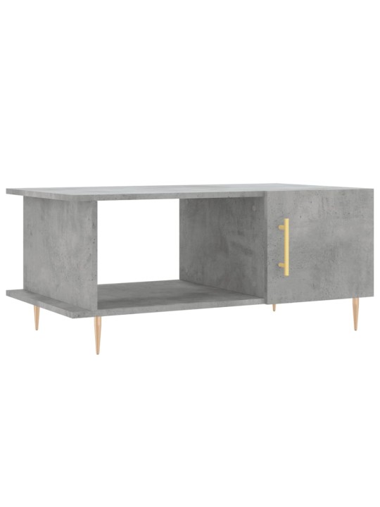 Konferenční stolek betonově šedý 90x50x40 cm kompozitní dřevo