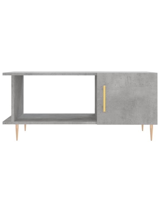 Konferenční stolek betonově šedý 90x50x40 cm kompozitní dřevo
