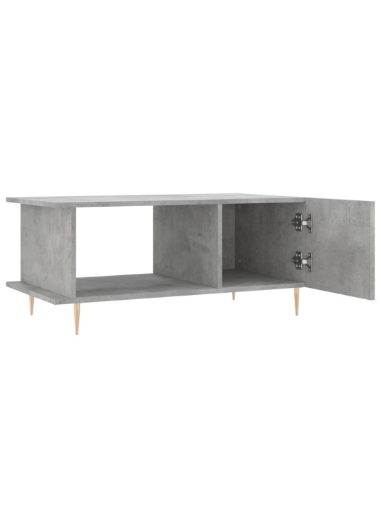 Konferenční stolek betonově šedý 90x50x40 cm kompozitní dřevo