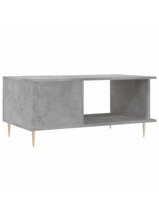 Konferenční stolek betonově šedý 90x50x40 cm kompozitní dřevo