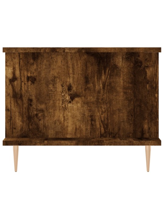 Konferenční stolek kouřový dub 90 x 50 x 40 cm kompozitní dřevo