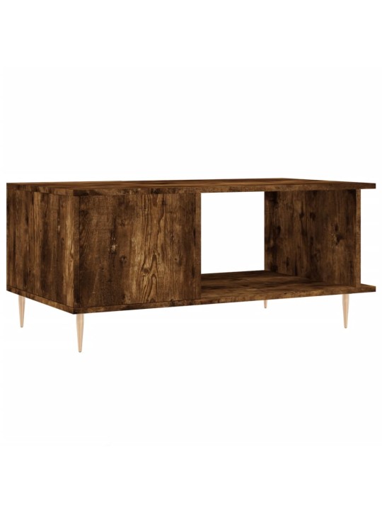 Konferenční stolek kouřový dub 90 x 50 x 40 cm kompozitní dřevo