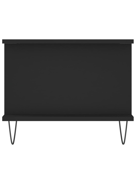 Konferenční stolek černý 90 x 50 x 40 cm kompozitní dřevo