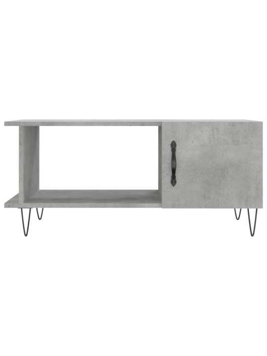 Konferenční stolek betonově šedý 90x50x40 cm kompozitní dřevo