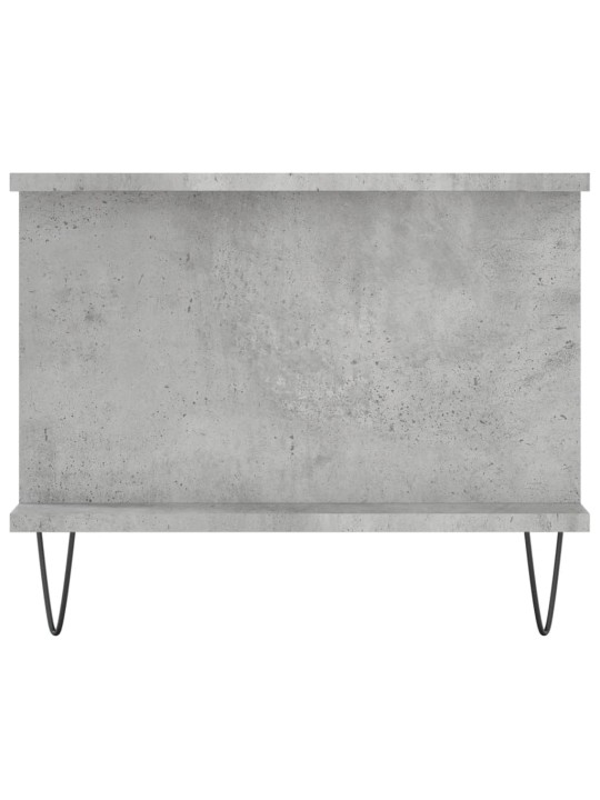 Konferenční stolek betonově šedý 90x50x40 cm kompozitní dřevo