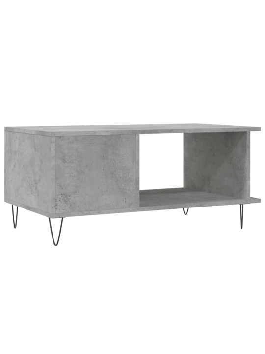 Konferenční stolek betonově šedý 90x50x40 cm kompozitní dřevo