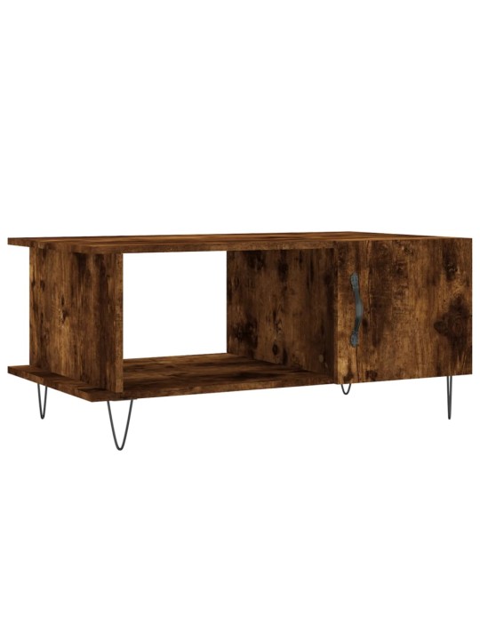 Konferenční stolek kouřový dub 90 x 50 x 40 cm kompozitní dřevo