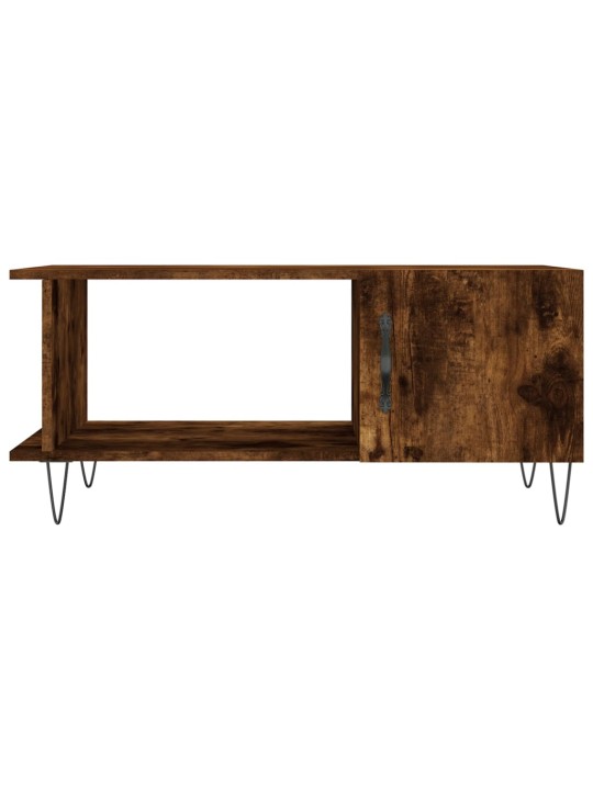 Konferenční stolek kouřový dub 90 x 50 x 40 cm kompozitní dřevo