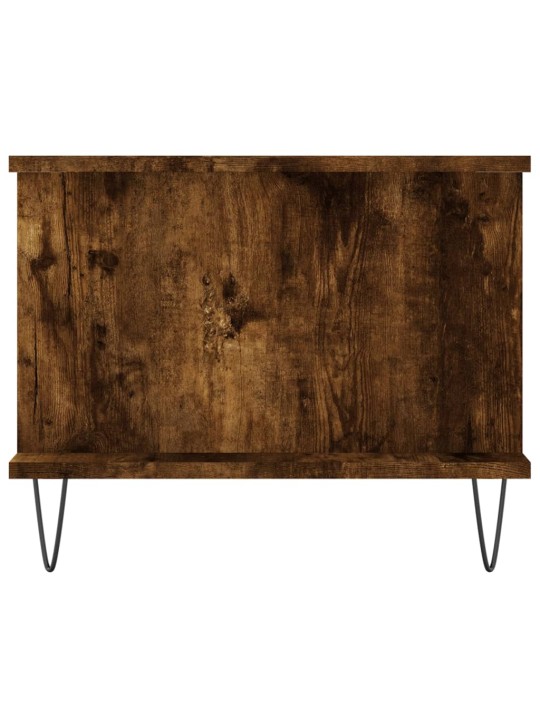 Konferenční stolek kouřový dub 90 x 50 x 40 cm kompozitní dřevo