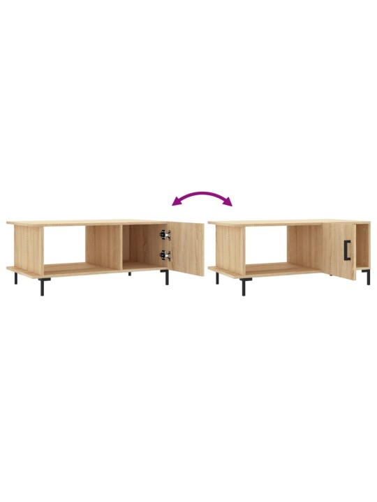 Konferenční stolek dub sonoma 90 x 50 x 40 cm kompozitní dřevo