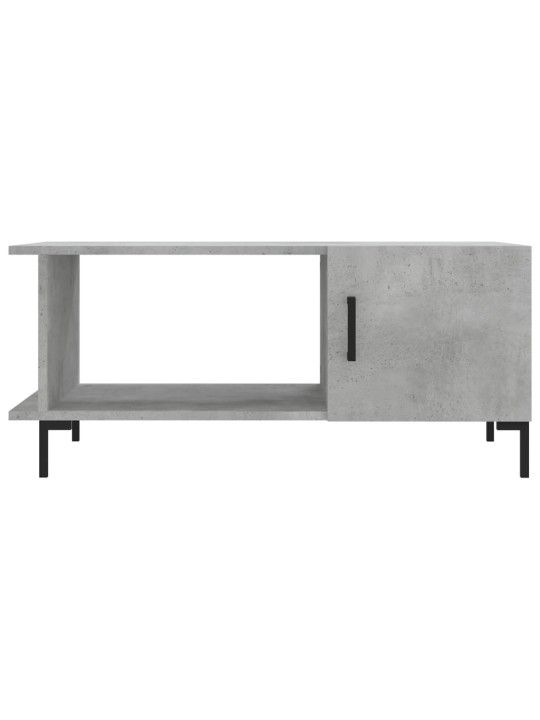 Konferenční stolek betonově šedý 90x50x40 cm kompozitní dřevo