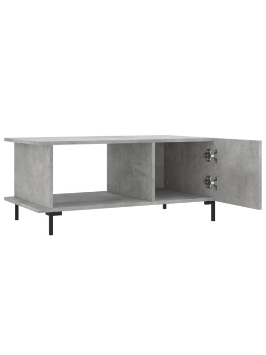 Konferenční stolek betonově šedý 90x50x40 cm kompozitní dřevo