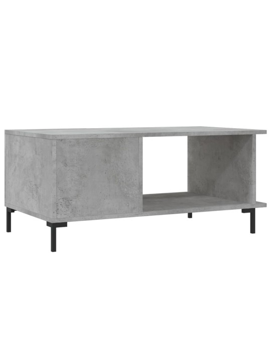 Konferenční stolek betonově šedý 90x50x40 cm kompozitní dřevo