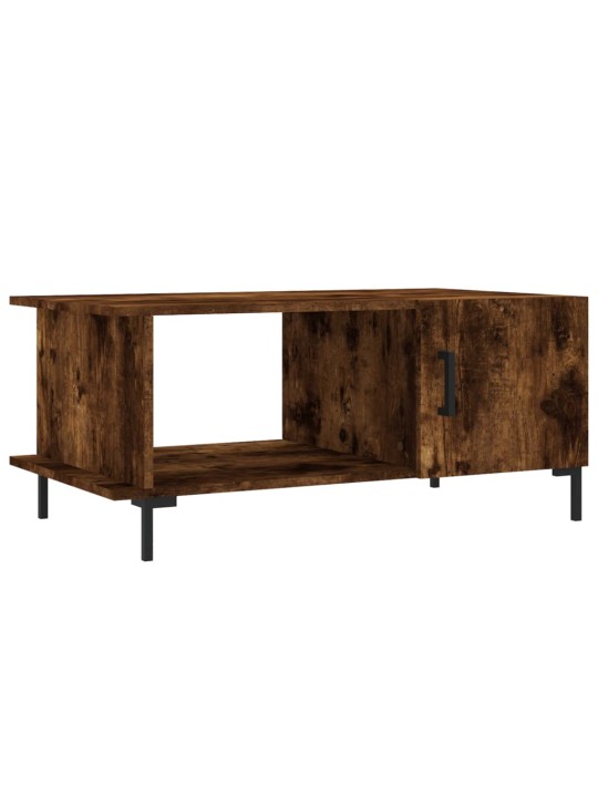 Konferenční stolek kouřový dub 90 x 50 x 40 cm kompozitní dřevo