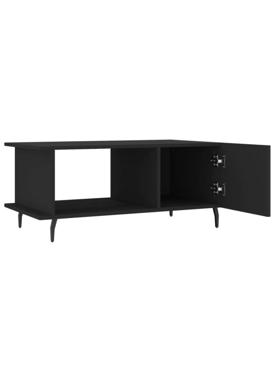 Konferenční stolek černý 90 x 50 x 40 cm kompozitní dřevo