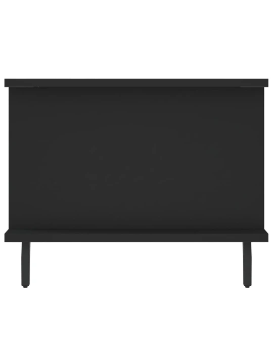 Konferenční stolek černý 90 x 50 x 40 cm kompozitní dřevo