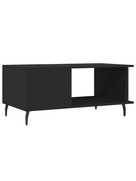 Konferenční stolek černý 90 x 50 x 40 cm kompozitní dřevo