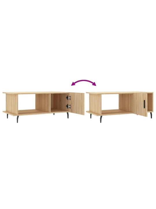 Konferenční stolek dub sonoma 90 x 50 x 40 cm kompozitní dřevo