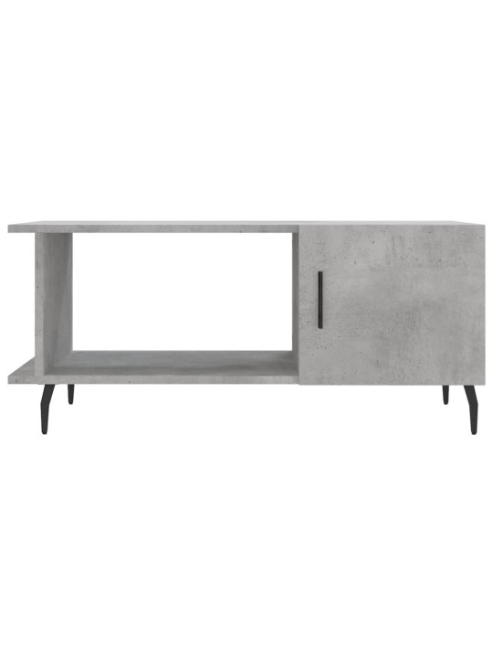 Konferenční stolek betonově šedý 90x50x40 cm kompozitní dřevo
