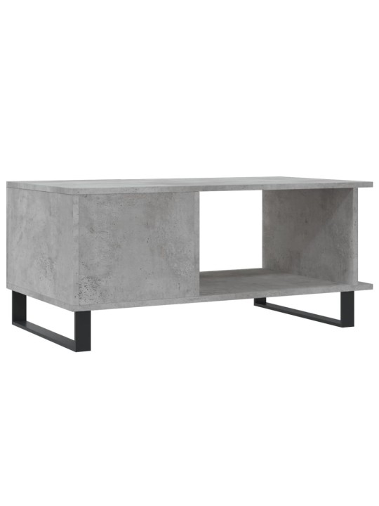 Konferenční stolek betonově šedý 90x50x40 cm kompozitní dřevo