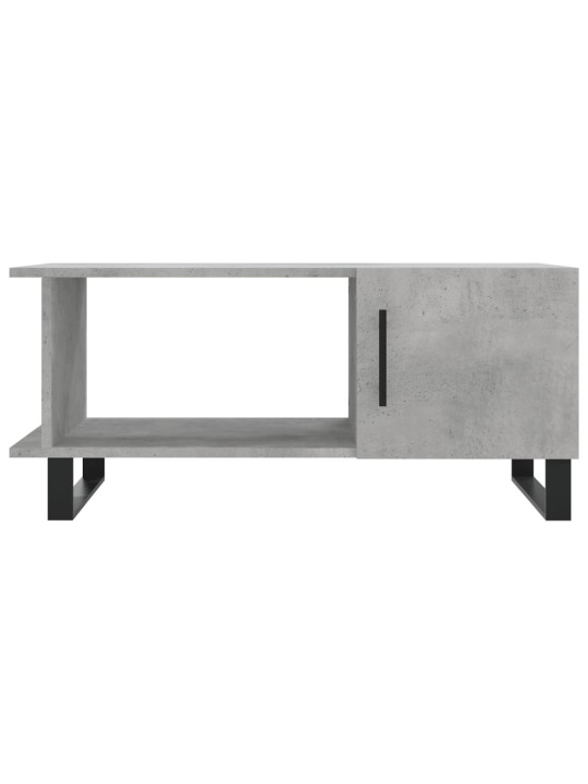 Konferenční stolek betonově šedý 90x50x40 cm kompozitní dřevo