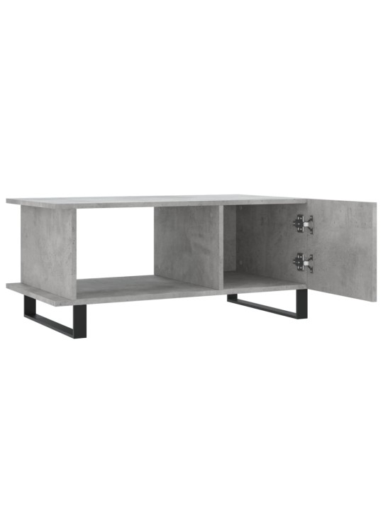 Konferenční stolek betonově šedý 90x50x40 cm kompozitní dřevo