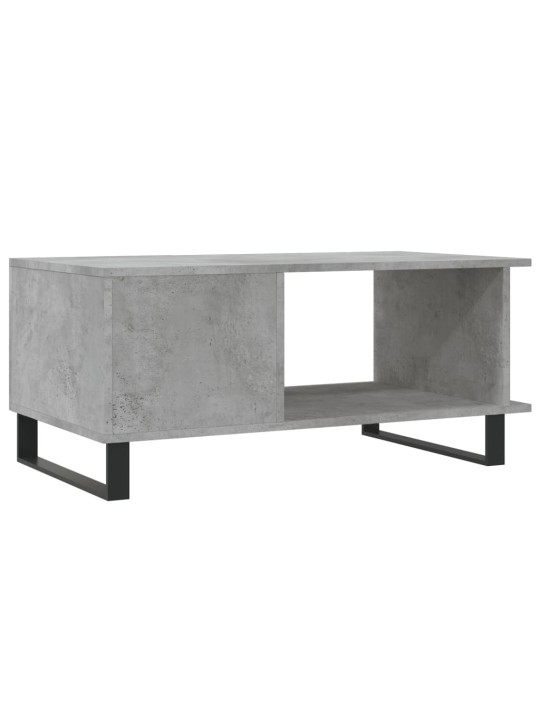 Konferenční stolek betonově šedý 90x50x40 cm kompozitní dřevo