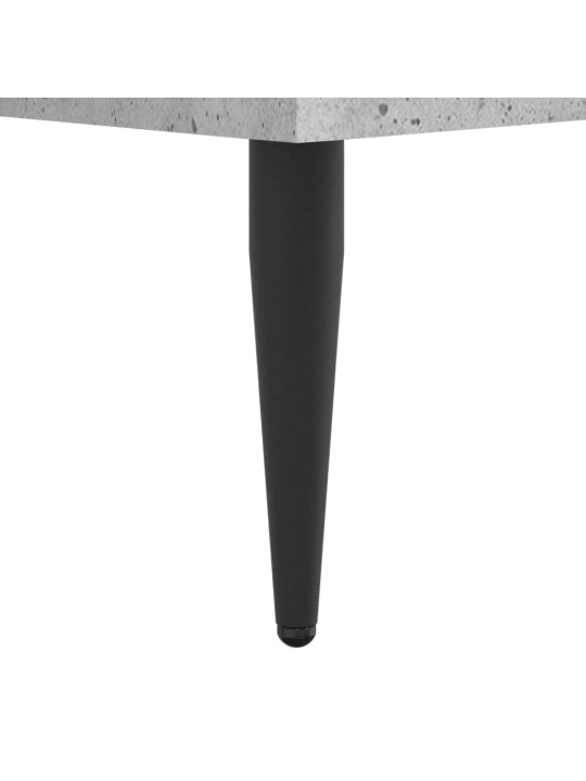 Botník betonově šedý 60 x 35 x 105 cm kompozitní dřevo