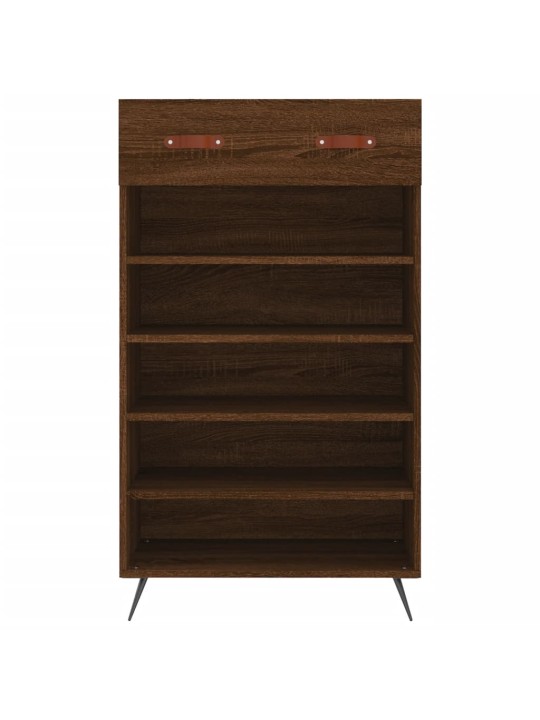 Botník hnědý dub 60 x 35 x 105 cm kompozitní dřevo