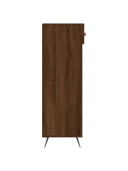 Botník hnědý dub 60 x 35 x 105 cm kompozitní dřevo